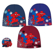 ZIMNÍ ČEPICE SPIDERMAN vel.52TM. ČERVENÁ