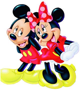 Minnie a Mickey