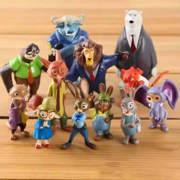 FIGURKY ZOO TROPOLIS 12ks
