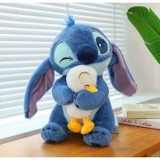PLYŠOVÝ STITCH S PTÁČKEM